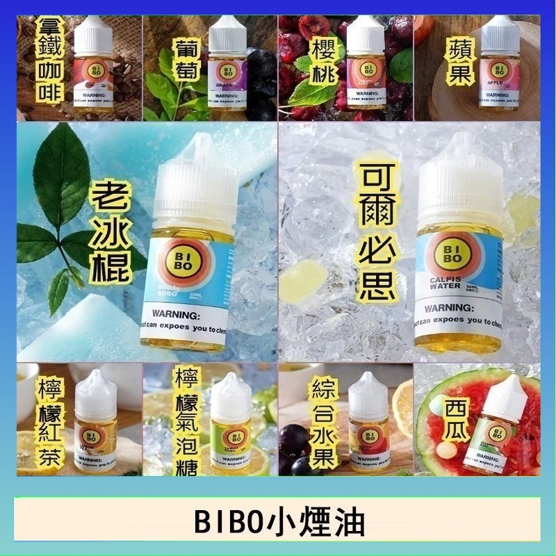 BIBO BIBO經典系列主機小煙油30ML