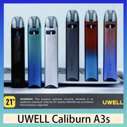 UWELL Caliburn A3S咖哩棒A3S POD電子煙主機官網評價說明書