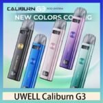 UWELL Caliburn G3咖哩棒G3 KIT電子煙2主機官網評價說明書
